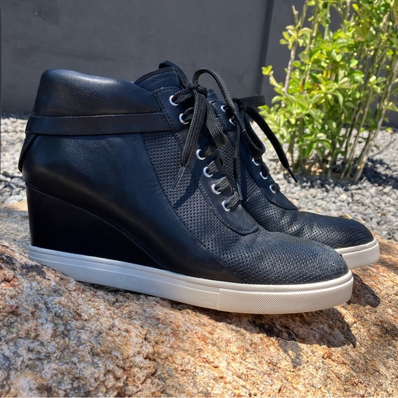 Lines Paulo wedge lace-up boots - Picture 2 of 11